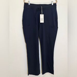 Mandala - Cargo Scrub Pants Joggers Nurse Medical Woven EquaTek Navy - size L